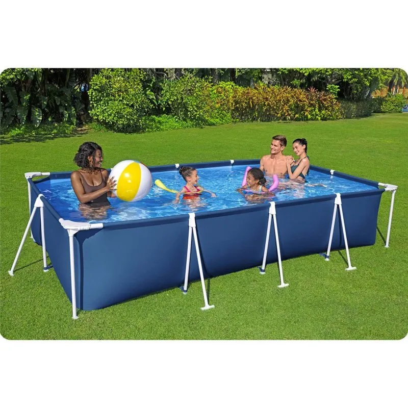 Racked garden pool 400 x 211 x 81 cm 15in1 Bestway 56405N.