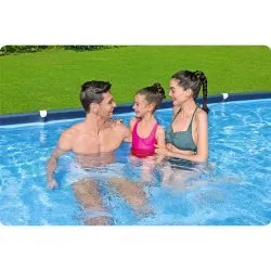Racked garden pool 400 x 211 x 81 cm 15in1 Bestway 56405N.