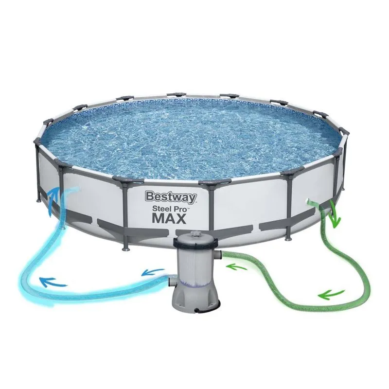 427 x 84 cm frame garden pool set 17in1 Bestway 56595.