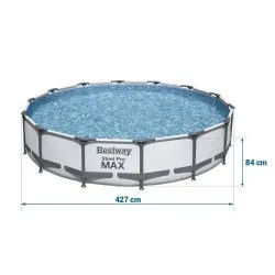 427 x 84 cm frame garden pool set 17in1 Bestway 56595.