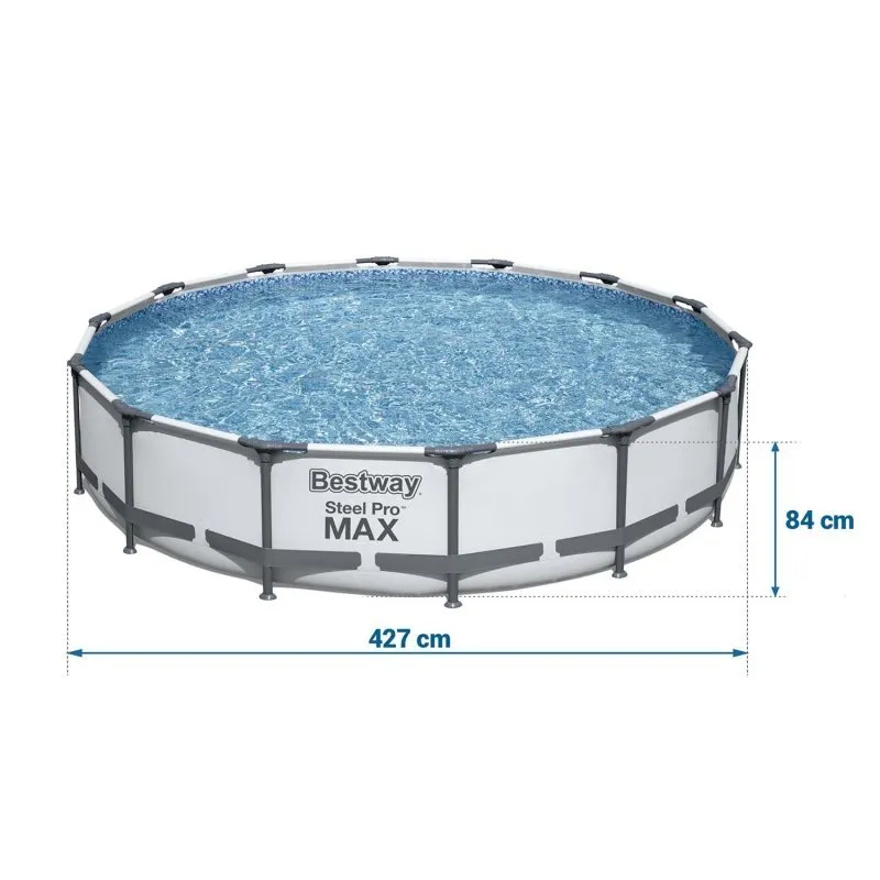 427 x 84 cm frame garden pool set 17in1 Bestway 56595.