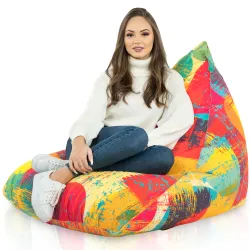 Bermuda XL Floor Seat Bean bag - Premium Printed Fabric – view 60