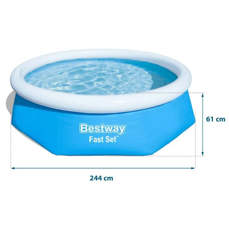 244 x 61 cm Bestway 57448 expandable pool.