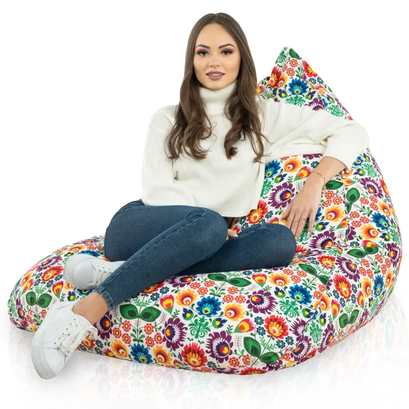 Bermuda XL Floor Seat Bean bag - Premium Printed Fabric – view 61