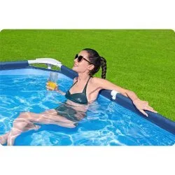 Racked garden pool 400 x 211 x 81 cm 4in1 Bestway 56405N.