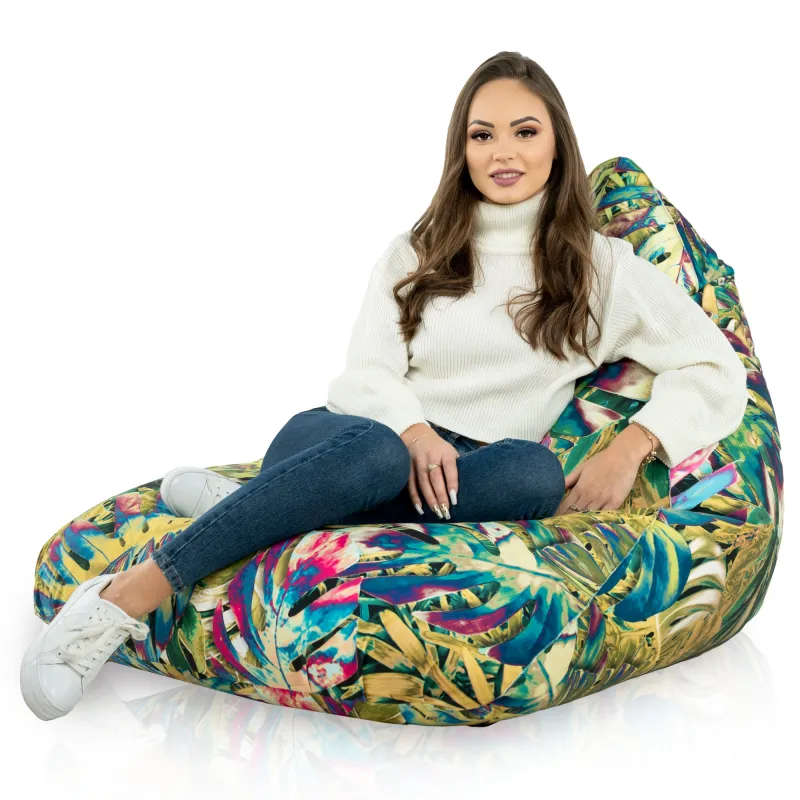 Bermuda XL Floor Seat Bean bag - Premium Printed Fabric – view 46