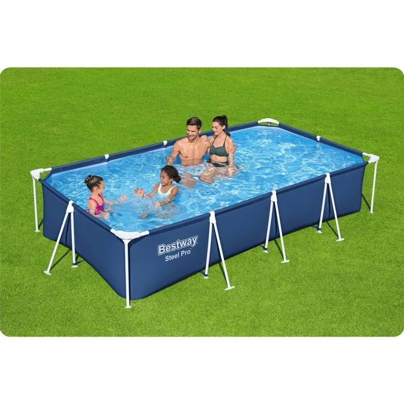 Racked garden pool 400 x 211 x 81 cm 4in1 Bestway 56405N.