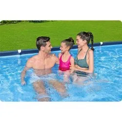 Racked garden pool 400 x 211 x 81 cm 4in1 Bestway 56405N.