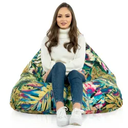 Bermuda XL Floor Seat Bean bag - Premium Printed Fabric – view 62