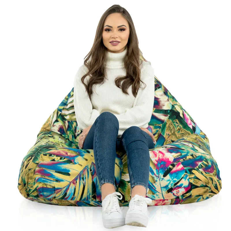 Bermuda XL Floor Seat Bean bag - Premium Printed Fabric – view 62