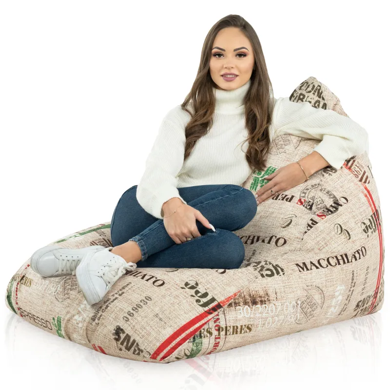 Bermuda XL Floor Seat Bean bag - Premium Printed Fabric – view 49