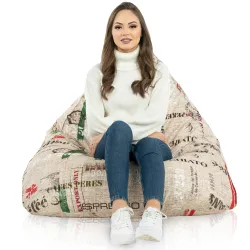 Bermuda XL Floor Seat Bean bag - Premium Printed Fabric – view 65