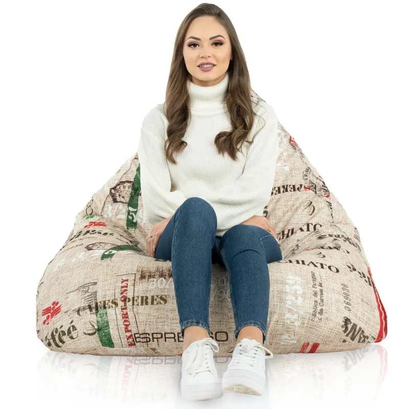 Bermuda XL Floor Seat Bean bag - Premium Printed Fabric – view 65