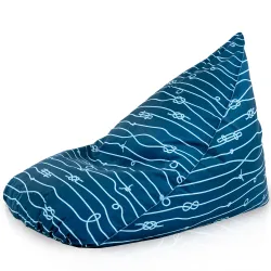 Bermuda XL Floor Seat Bean bag - Premium Printed Fabric