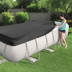 Cover for 396 x 172 cm Bestway 58232 rack pool.