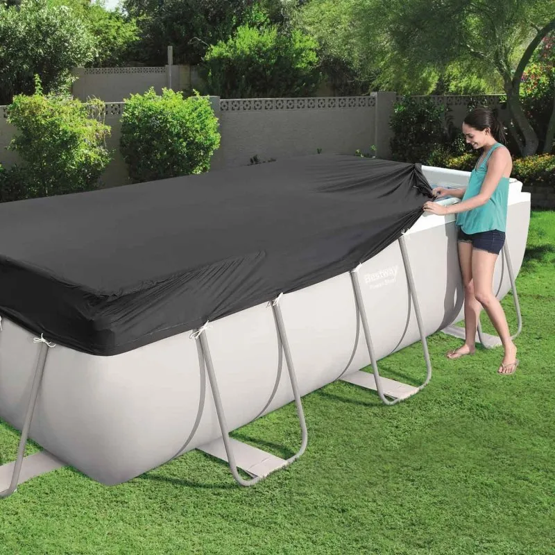 Cover for 396 x 172 cm Bestway 58232 rack pool.