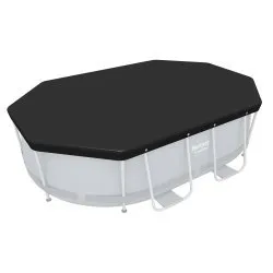Cover for oval frame pool 300 x 200 x 84 cm Bestway 58424.