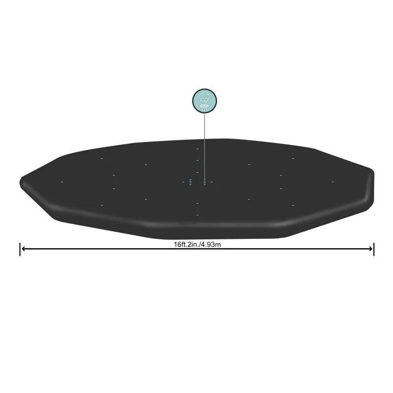 Cover for 488 cm Bestway 58249 frame pool.