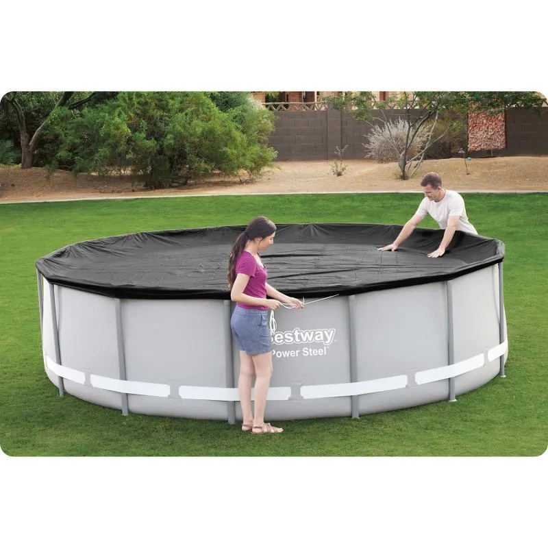 Cover for 427 cm Bestway rack pool 58248.