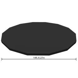 Cover for 427 cm Bestway rack pool 58248.