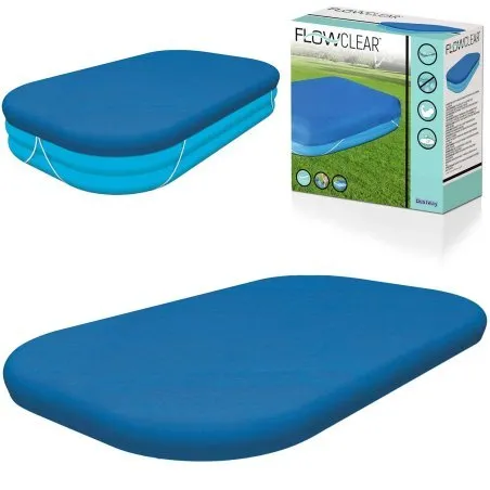 Pool cover 305 x 183 cm, durable material, pool covers