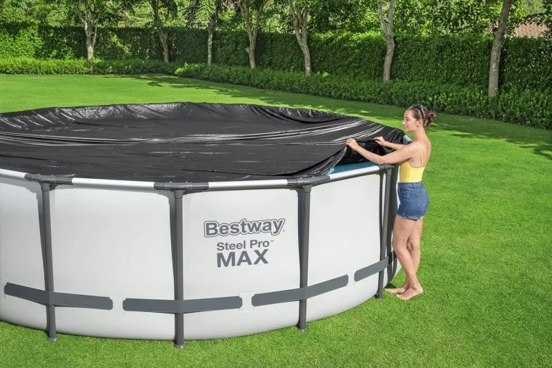 Cover for 457 cm rack pool Bestway 58038.