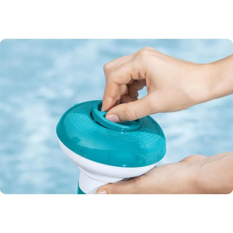 Small float, Bestway 58210 pool chemical dispenser.