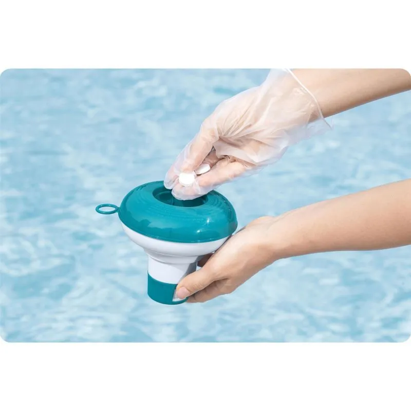 Small float, Bestway 58210 pool chemical dispenser.