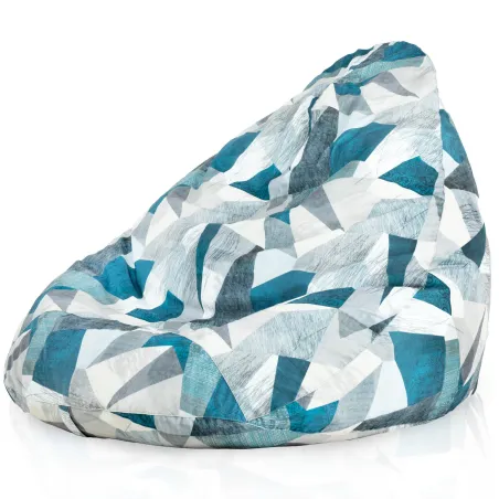Drop XXL bean bag with premium prints for stylish comfort