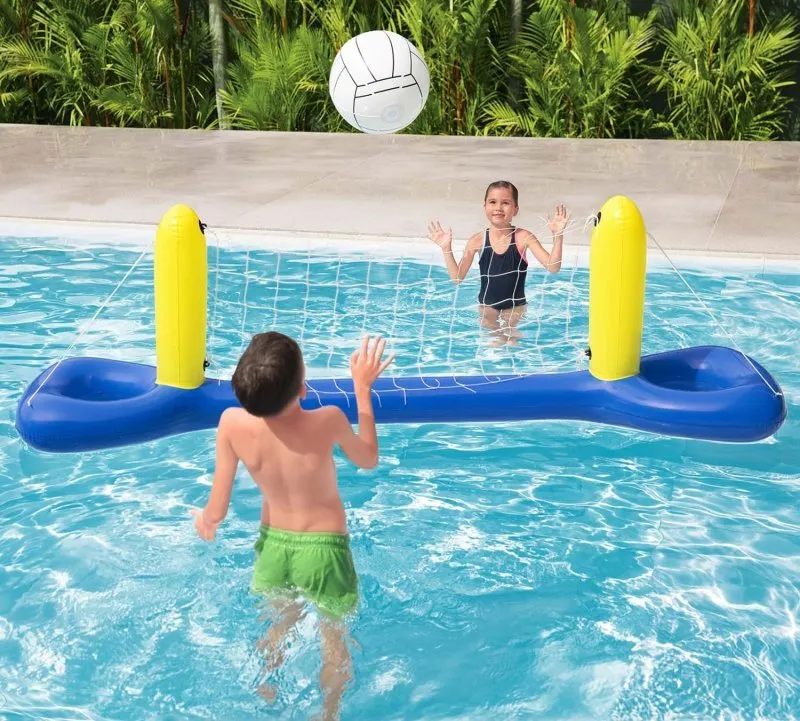 Floating pool volleyball set 252 x 64 cm Bestway 52133.
