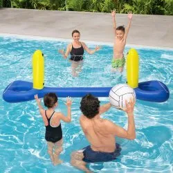 Floating pool volleyball set 252 x 64 cm Bestway 52133.