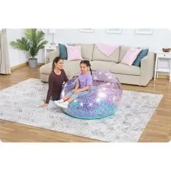 Glitter inflatable armchair Bestway 75115