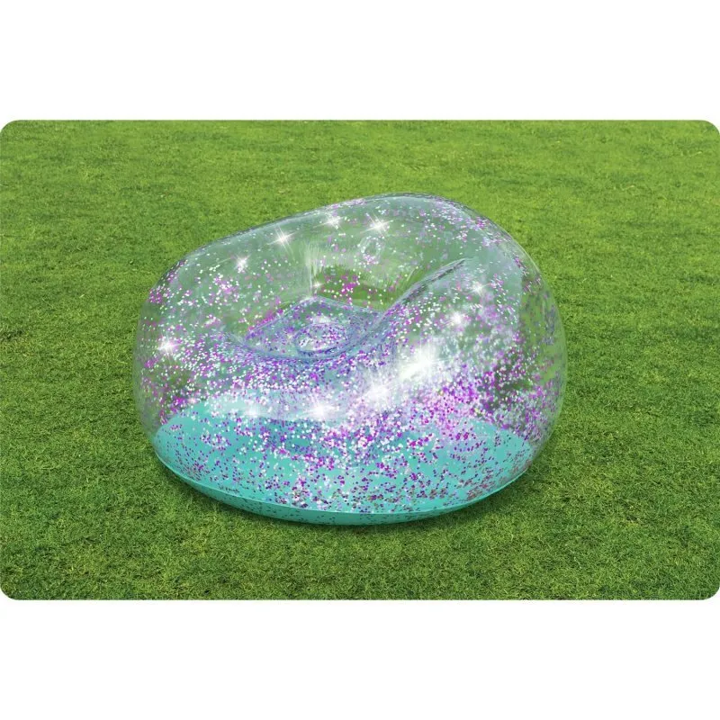 Glitter inflatable armchair Bestway 75115
