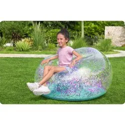 Glitter inflatable armchair Bestway 75115