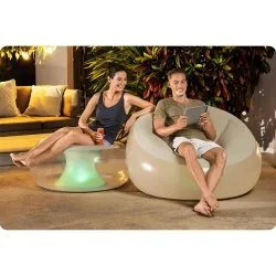 Bestway 75086 LED inflatable chair.
