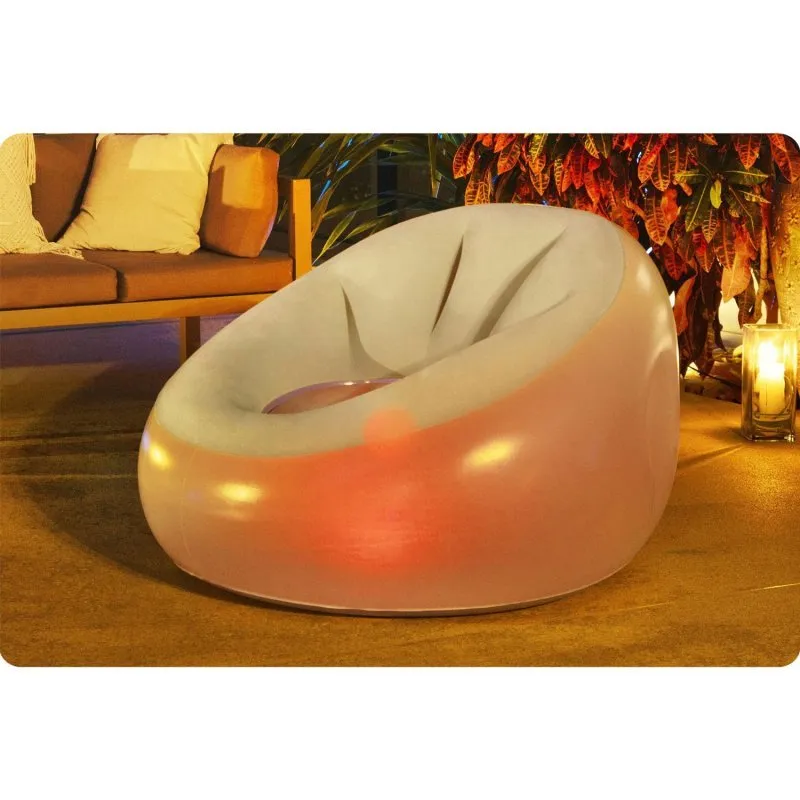 Bestway 75086 LED inflatable chair.