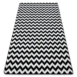 Carpet SKETCH - F561 cream/black - Zigzag