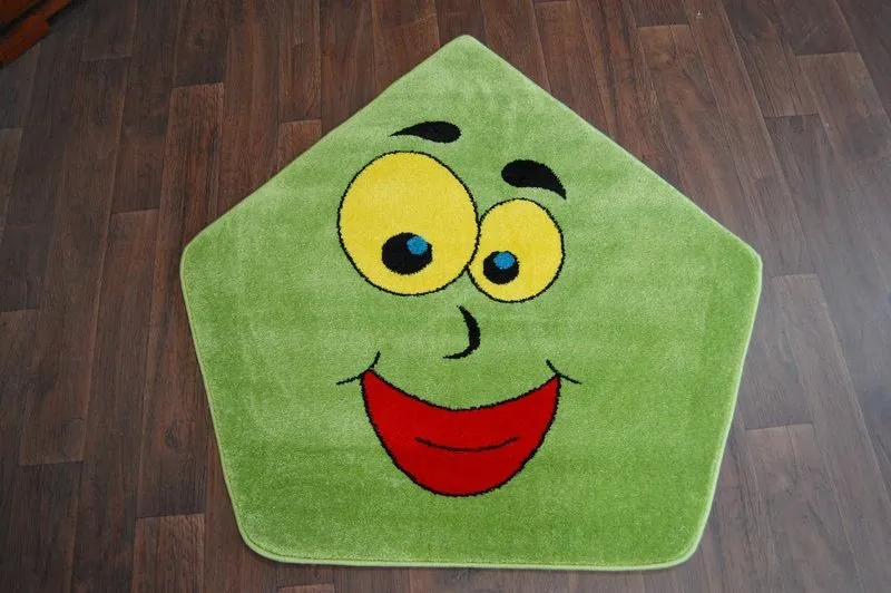Dywan PAINT pięciokąt - 1553 green