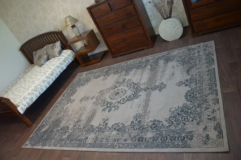 Dywan Vintage Rozeta 22206/085 szary