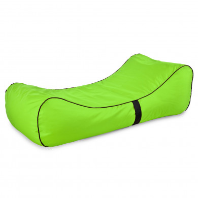 Lime bean bag chair lounge sole outdoor