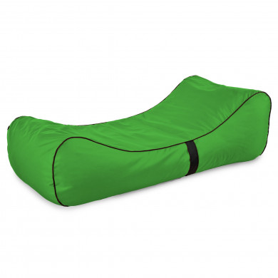 Green bean bag chair lounge sole outdoor
