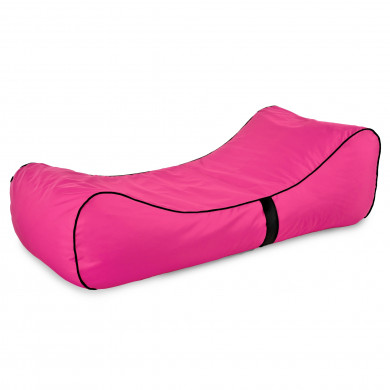 Pink bean bag chair lounge sole outdoor