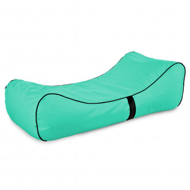 Turquoise bean bag chair lounge sole outdoor