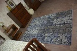 Dywan DROP JASMINE 453 D.blue