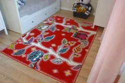 Dywan KIDS Forest czerwony C427