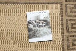 DYWAN SZNURKOWY SIZAL FLOORLUX 20014 mais / coffeee