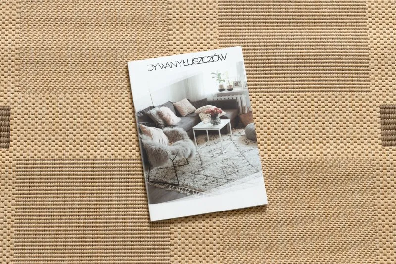 DYWAN SZNURKOWY SIZAL FLOORLUX 20079 mais / coffeee