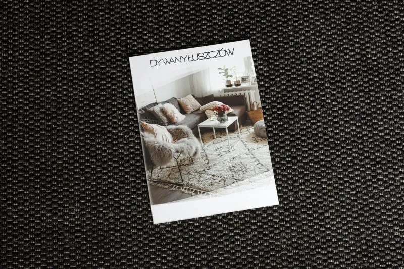 DYWAN SZNURKOWY SIZAL FLOORLUX 20195 CZARNA / srebrny 