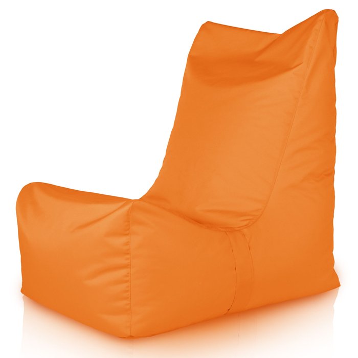 Orange bean bag chair distinto outdoor