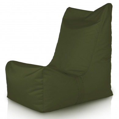 Dark green bean bag chair distinto outdoor